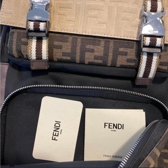 **BRAND NEW NEVER USED FENDI backpack with receipt!* * - Picture 4 of 5